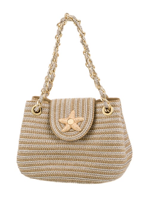 Eric Javits Raffia Top Handle Bag