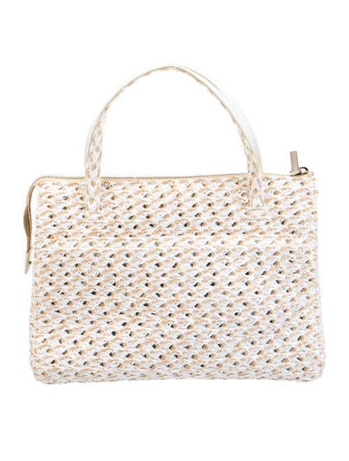 Eric Javits Raffia Top Handle Bag
