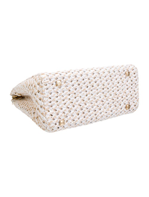 Eric Javits Raffia Top Handle Bag