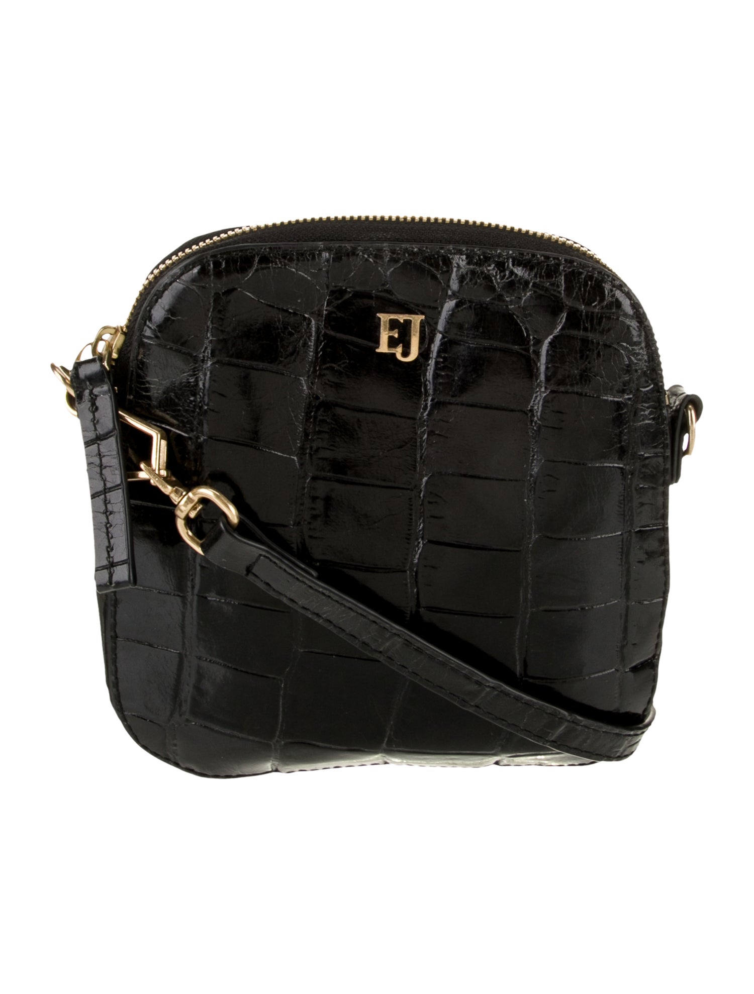 Eric Javits Leather Crossbody Bag