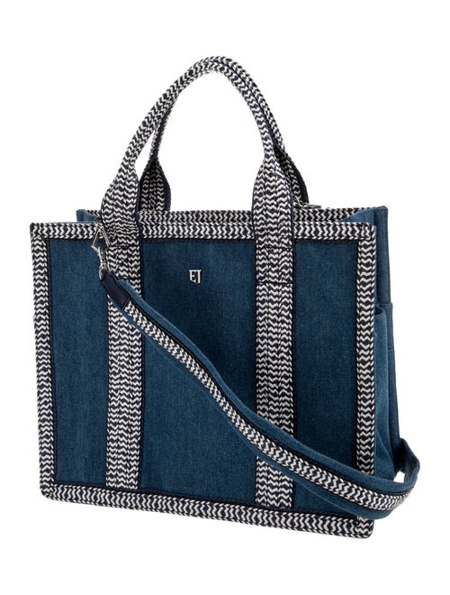 Eric Javits Canvas Top Handle Bag