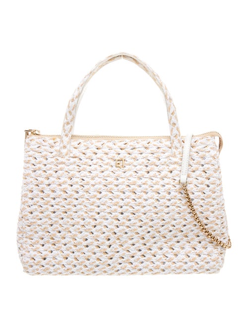 Eric Javits Raffia Top Handle Bag