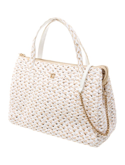 Eric Javits Raffia Top Handle Bag