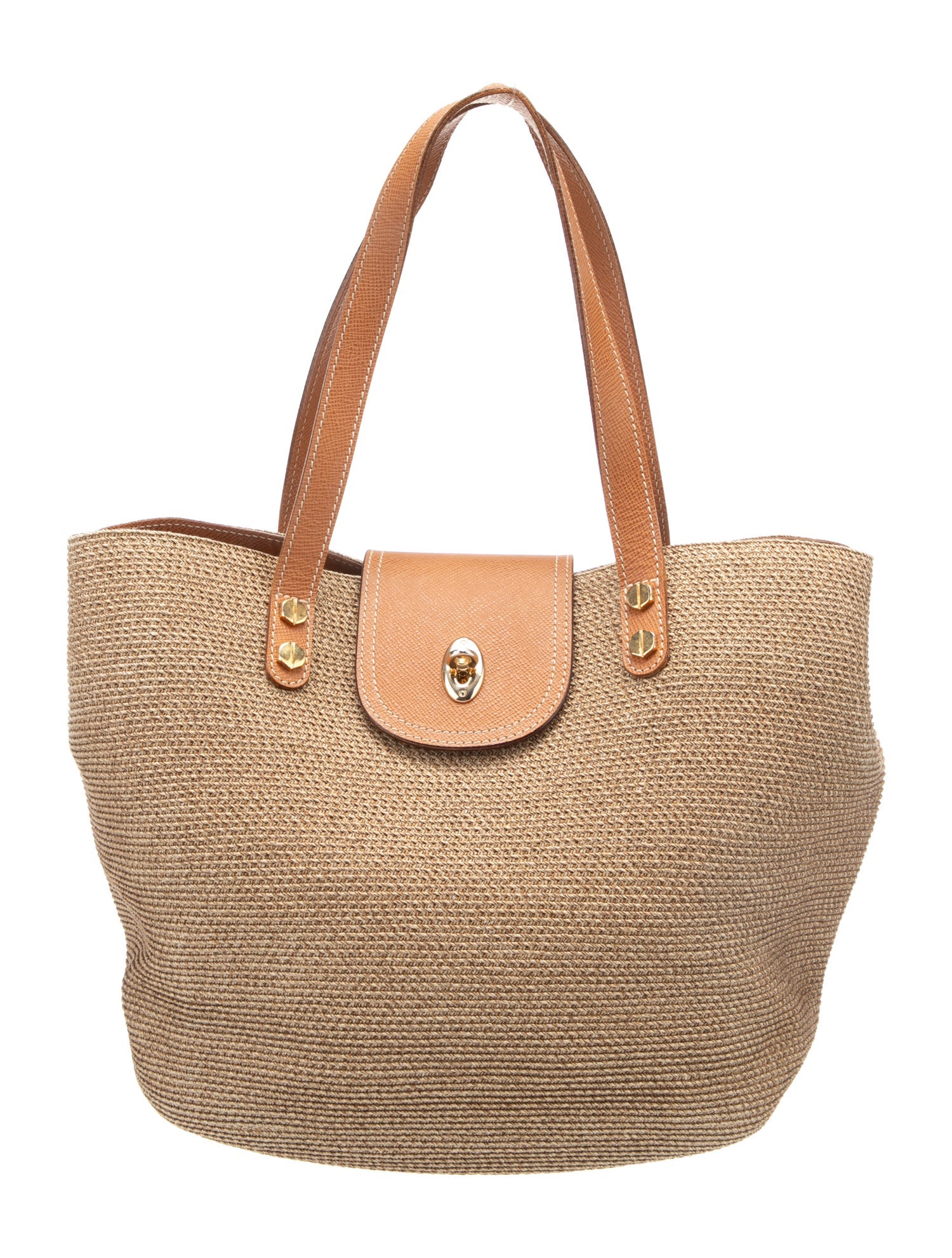 Eric Javits Straw Top Handle Bag