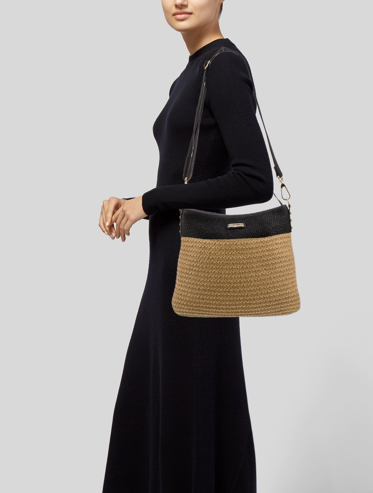 Eric Javits Raffia Shoulder Bag