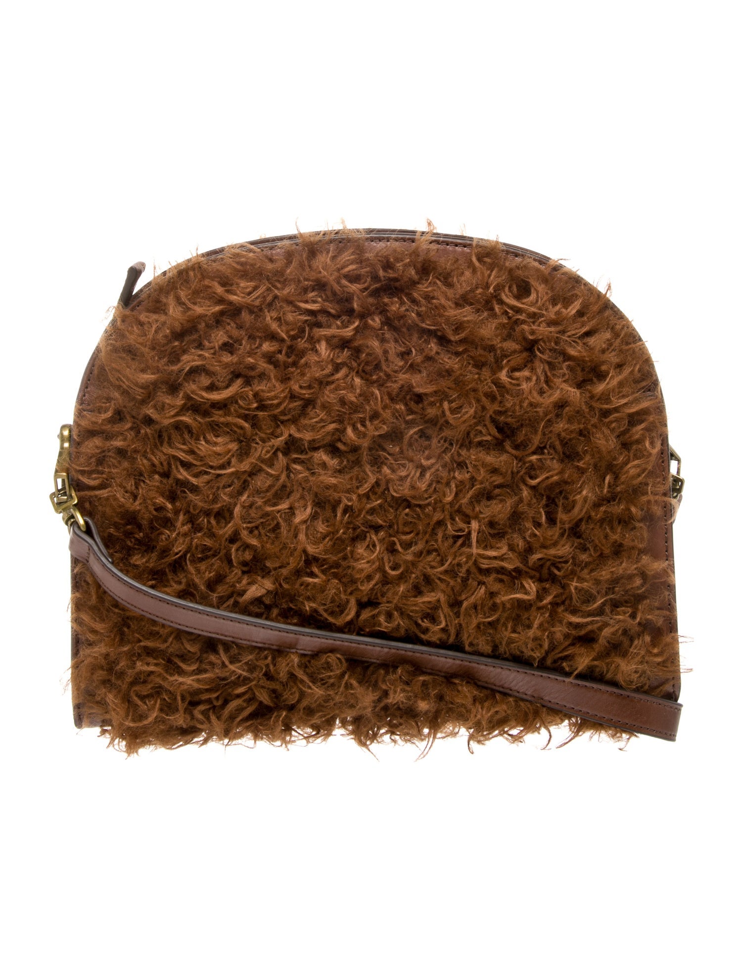 Eric Javits Faux Fur Shoulder Bag