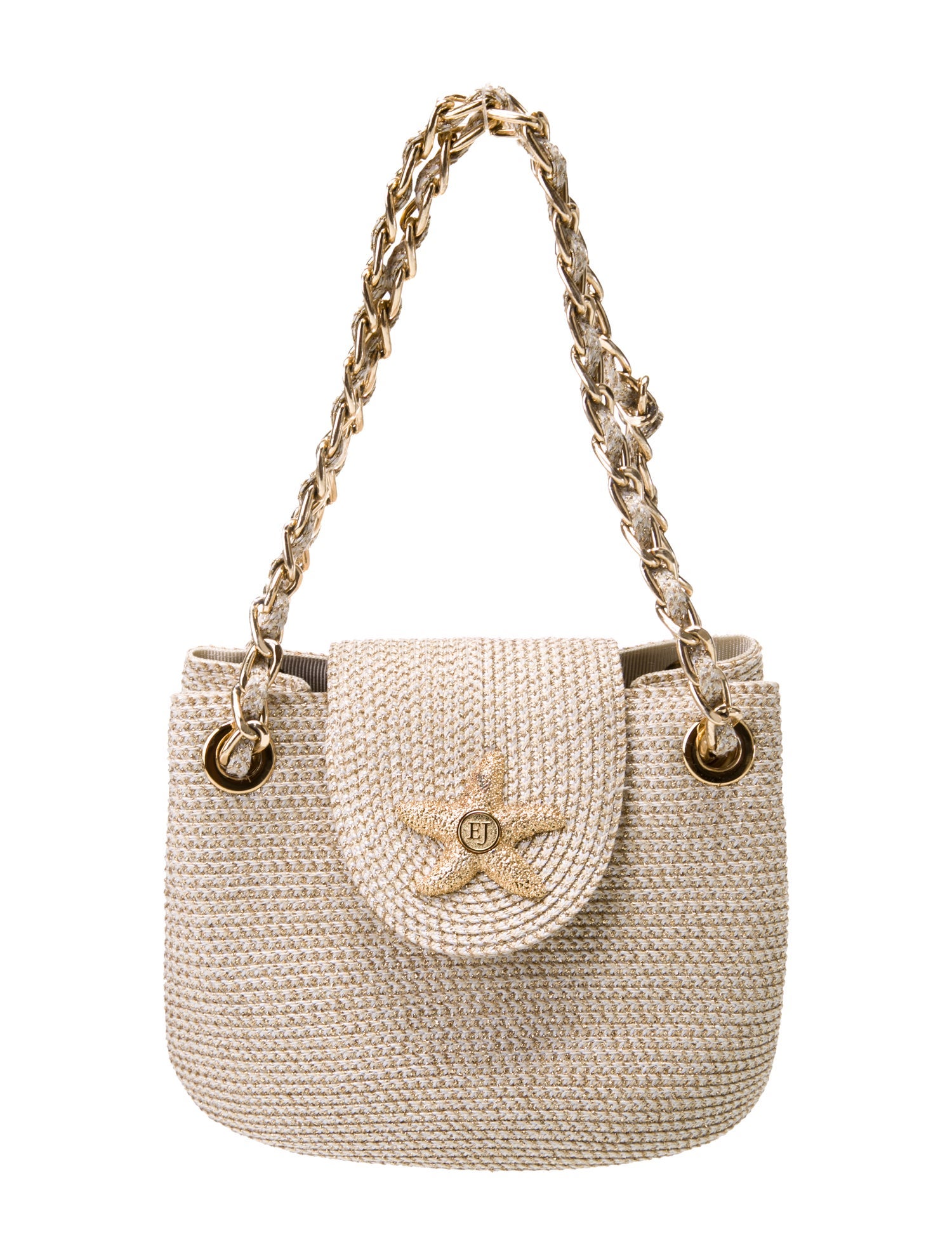 Eric Javits Raffia Top Handle Bag