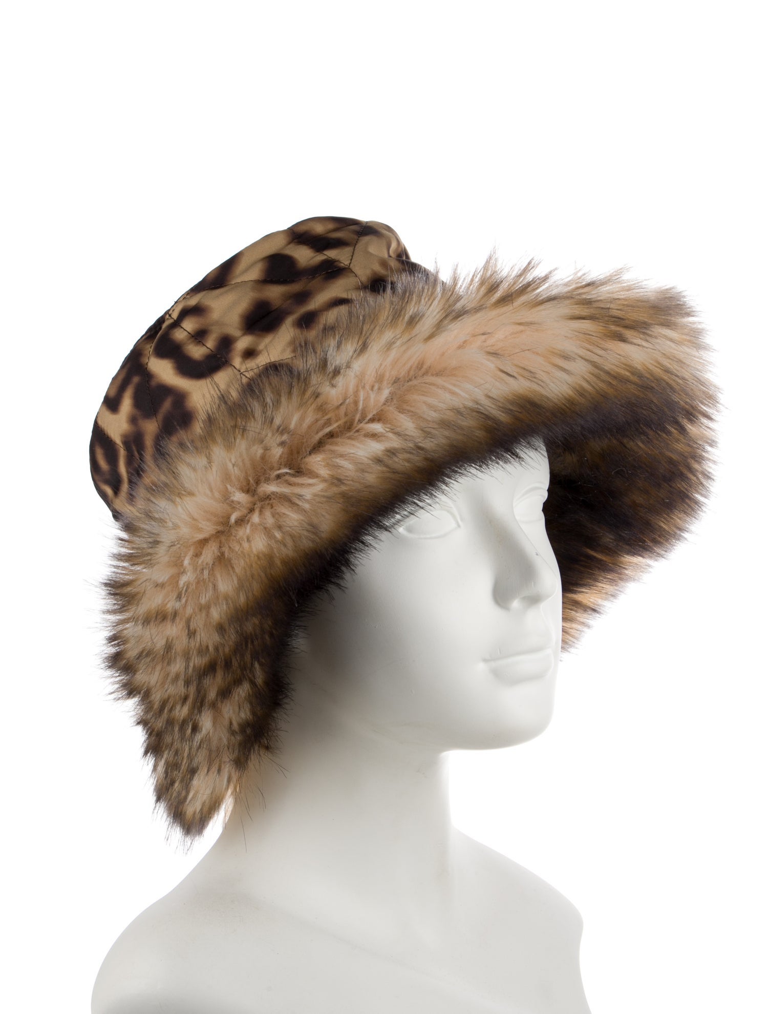 Eric Javits Animal Print Bucket Hat
