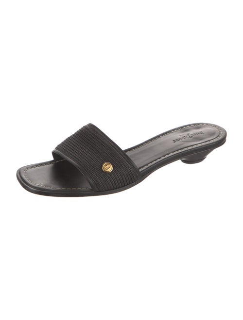 Eric Javits Leather Slides