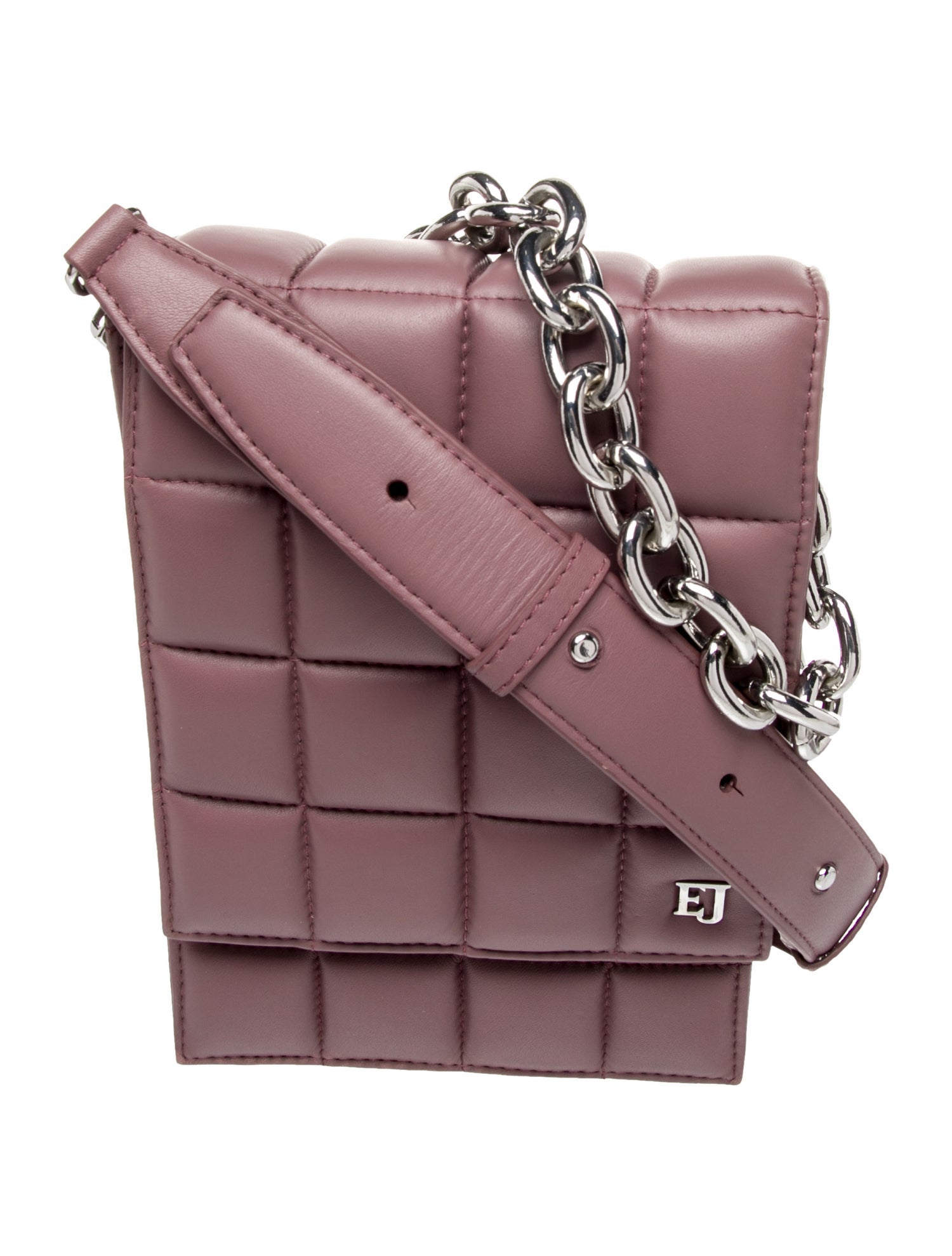 Eric Javits Leather Messenger Bag