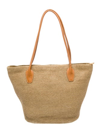 Eric Javits Raffia Bucket Bag