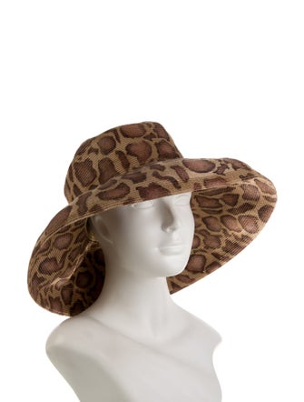 Eric Javits Patterned Straw Sun Hat