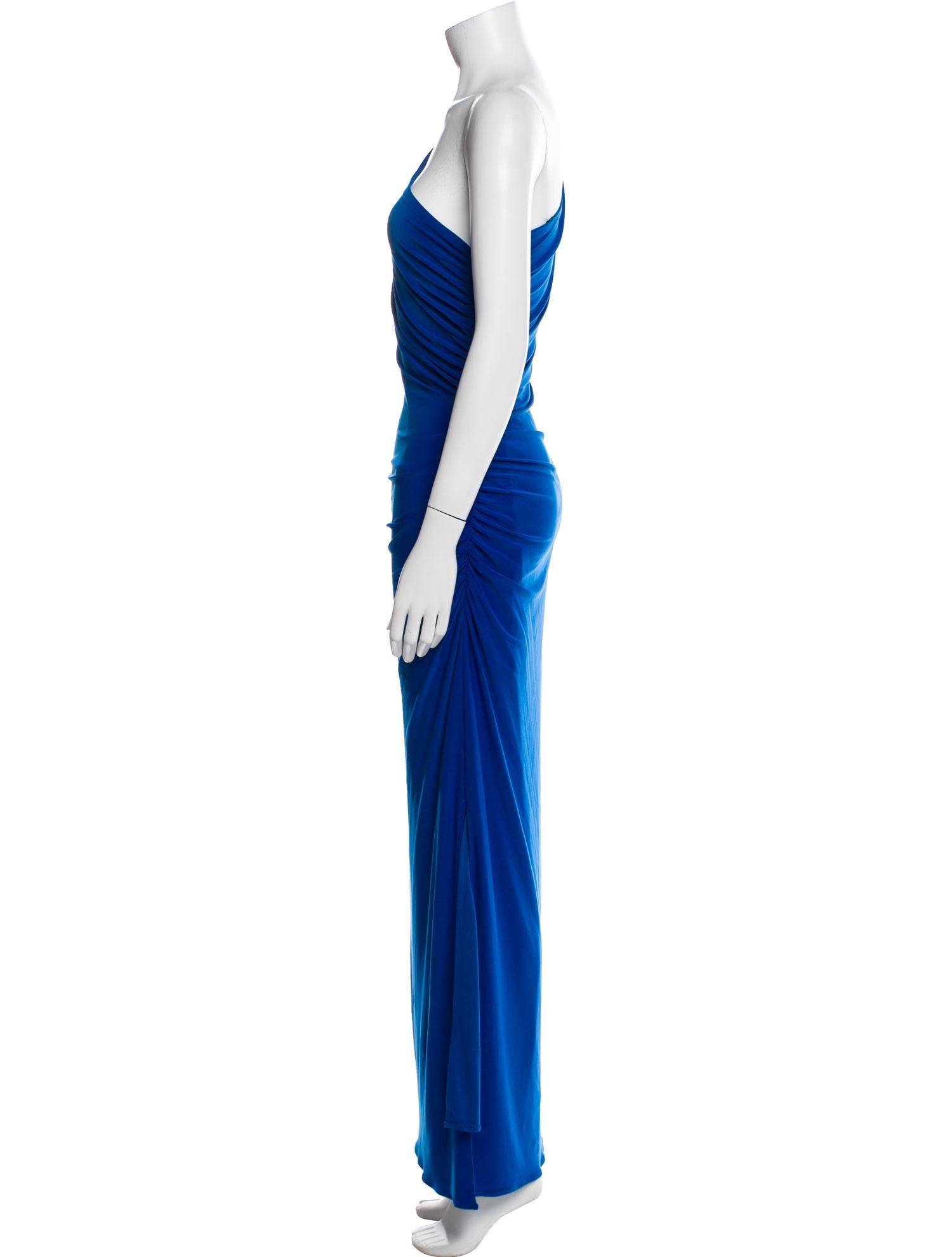 Eric Javits One-Shoulder Long Dress