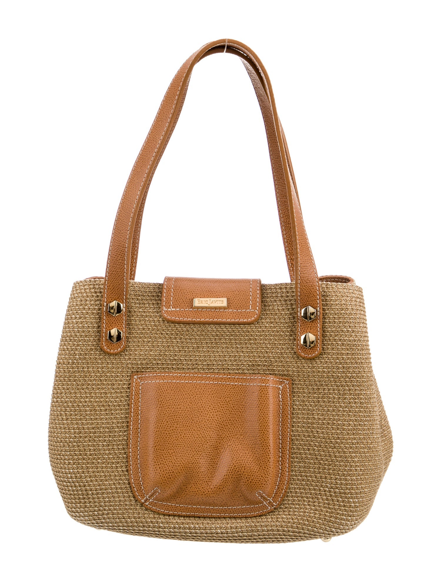 Eric Javits Raffia Shoulder Bag