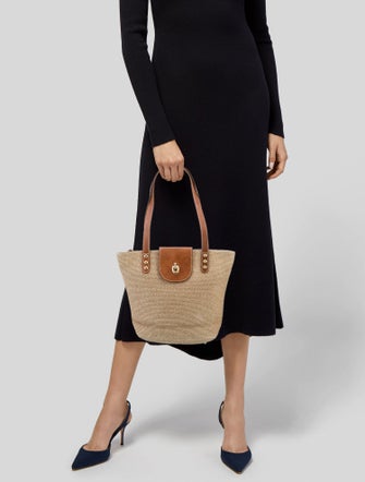 Eric Javits Raffia Hobo