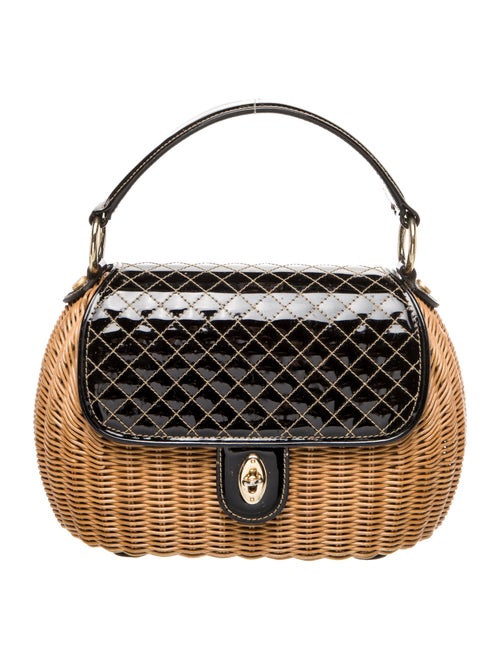 Eric Javits Quilted Top Handle Bag