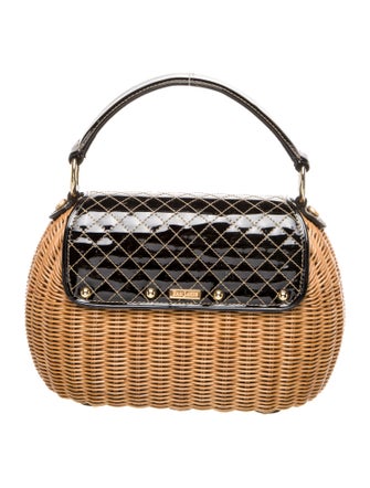 Eric Javits Quilted Top Handle Bag