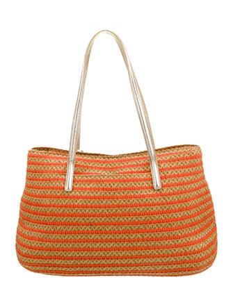 Eric Javits Raffia Shoulder Bag