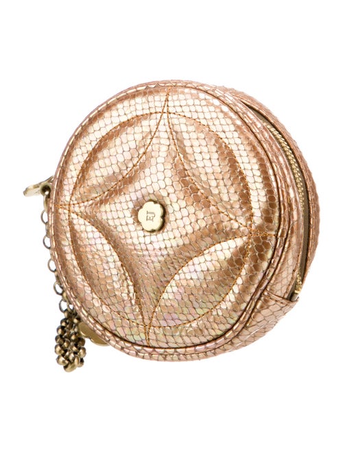 Eric Javits Leather Minaudière