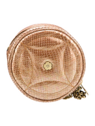 Eric Javits Leather Minaudière