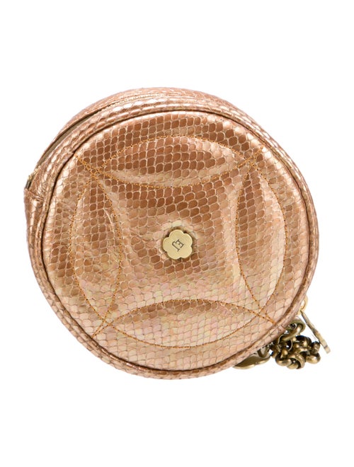 Eric Javits Leather Minaudière