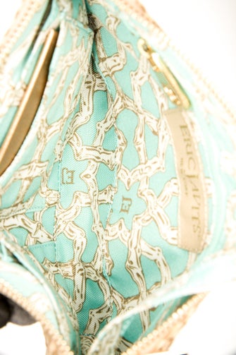 Eric Javits Bamboo Shoulder Bag