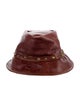 Eric Javits Leather Top Hat