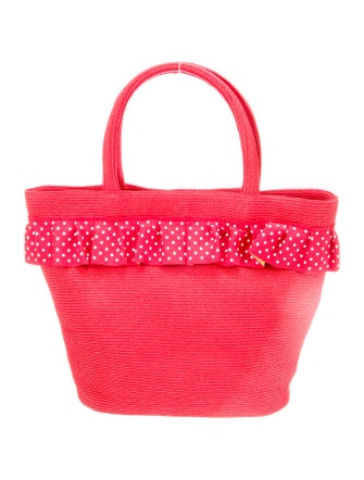 Eric Javits Straw Top Handle Bag