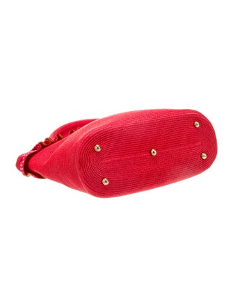 Eric Javits Straw Top Handle Bag