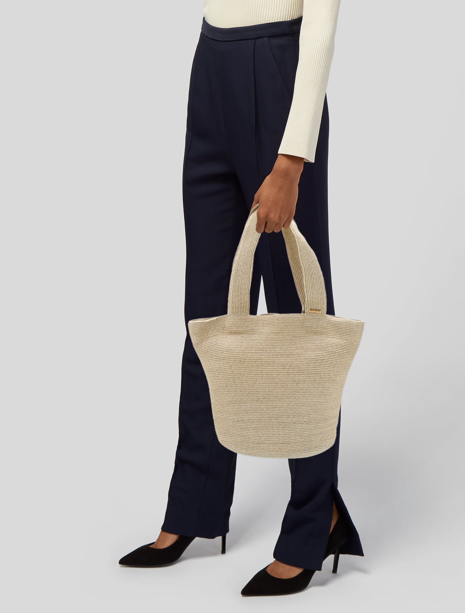 Eric Javits Raffia Shoulder Bag