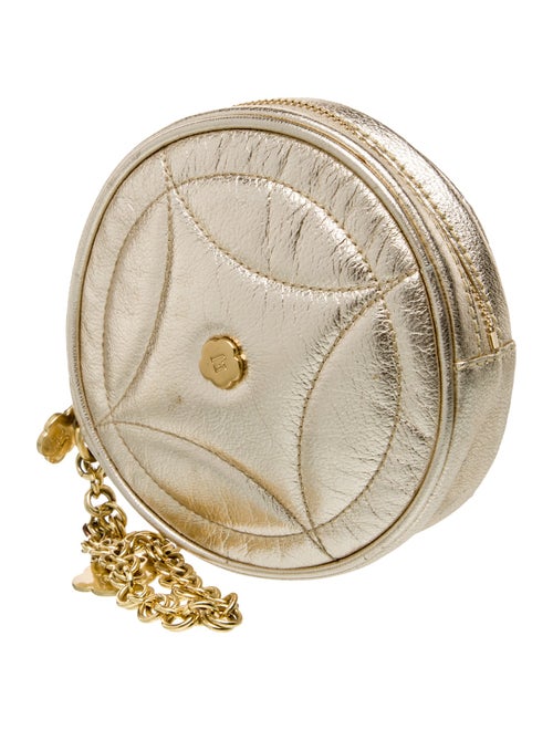 Eric Javits Leather Minaudière