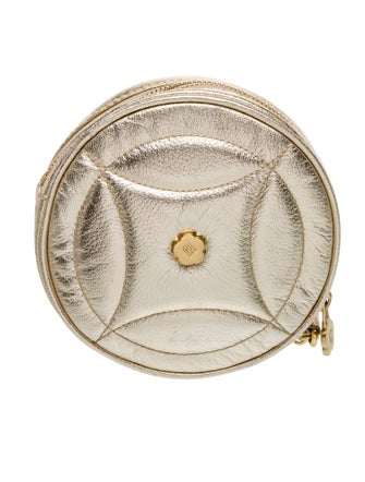 Eric Javits Leather Minaudière
