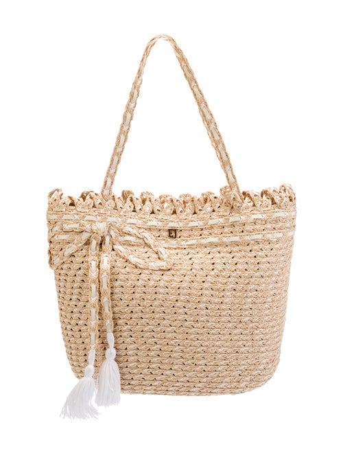 Eric Javits Straw Bucket Bag