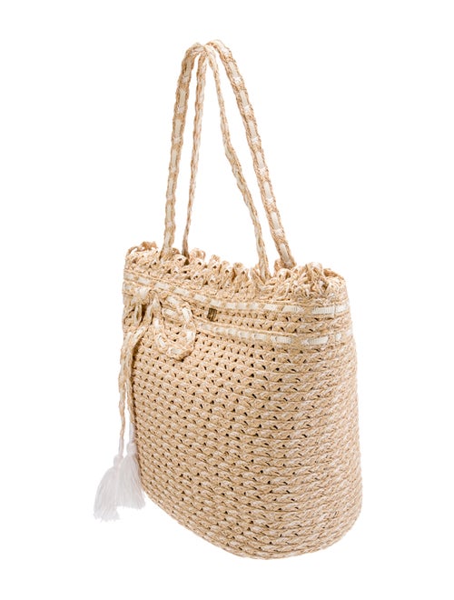 Eric Javits Straw Bucket Bag