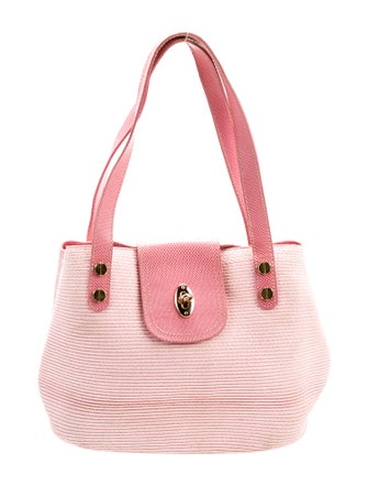 Eric Javits Canvas Top Handle Bag