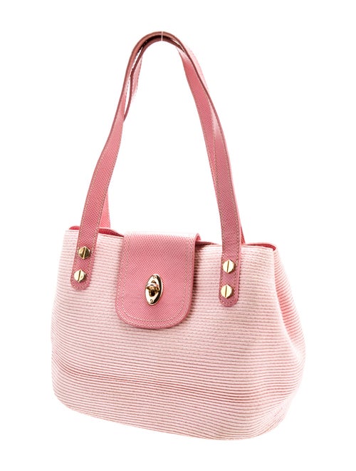 Eric Javits Canvas Top Handle Bag