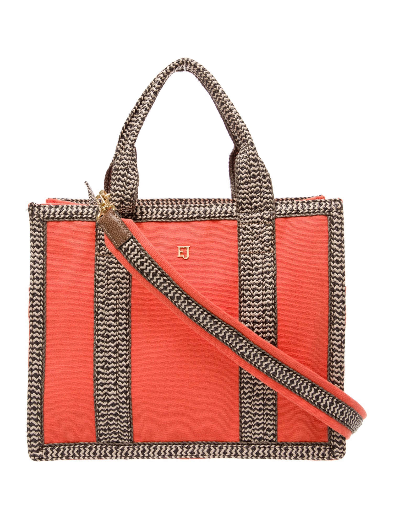 Eric Javits Canvas Top Handle Bag