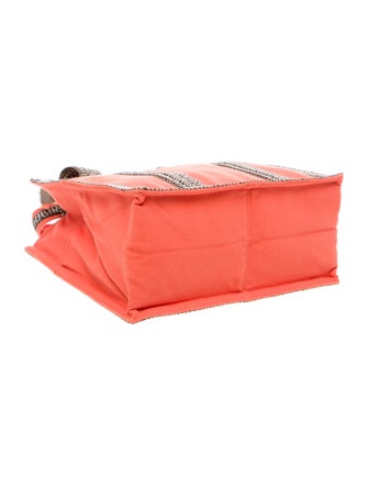 Eric Javits Canvas Top Handle Bag