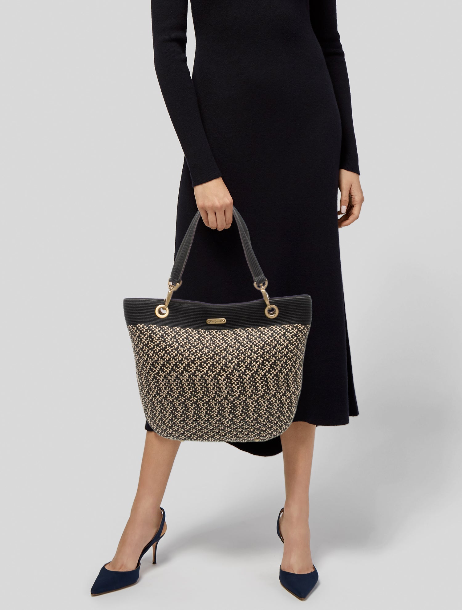 Eric Javits Raffia Shoulder Bag