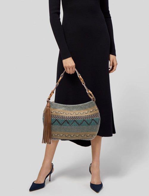 Eric Javits Straw Shoulder Bag