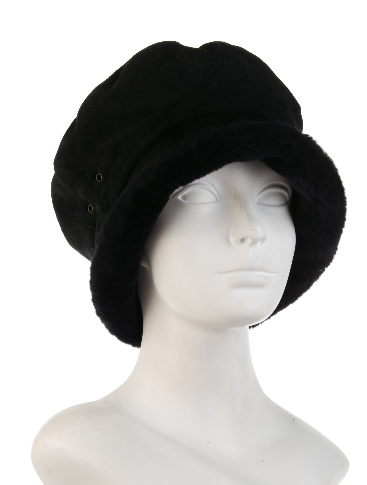 Eric Javits Suede Bucket Hat