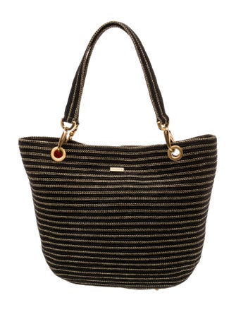 Eric Javits Jute Shoulder Bag