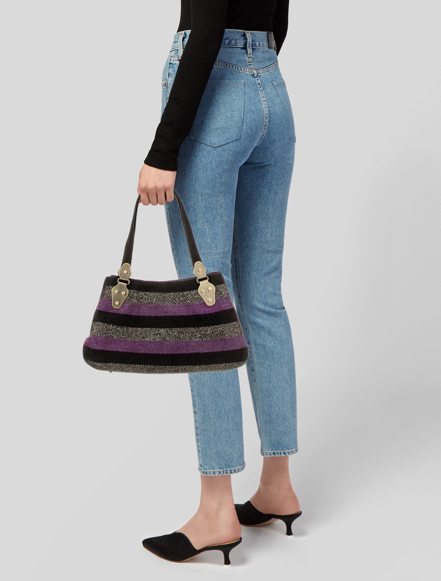Eric Javits Raffia Shoulder Bag