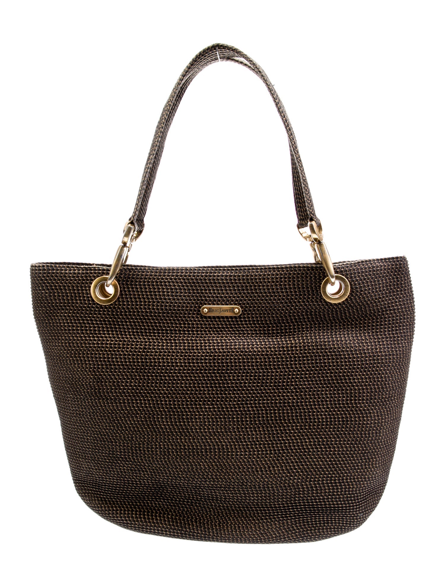 Eric Javits Raffia Top Handle Bag