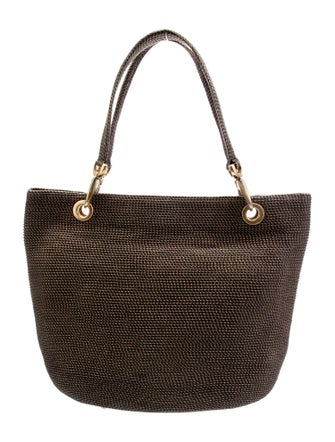 Eric Javits Raffia Top Handle Bag