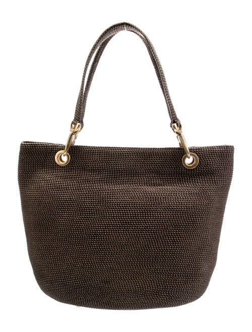 Eric Javits Raffia Top Handle Bag