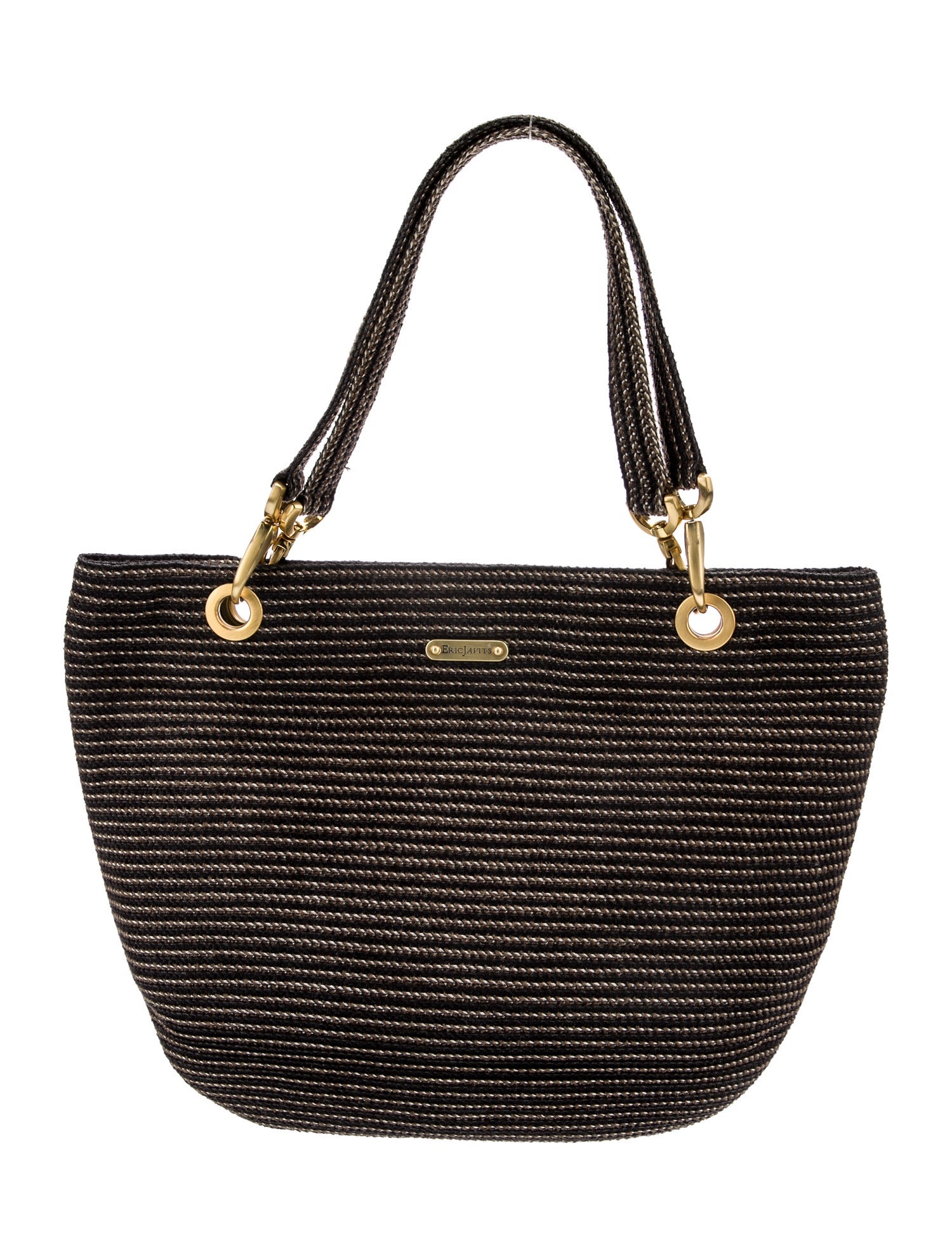 Eric Javits Canvas Top Handle Bag