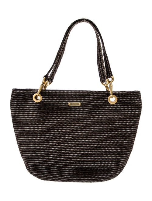 Eric Javits Canvas Top Handle Bag