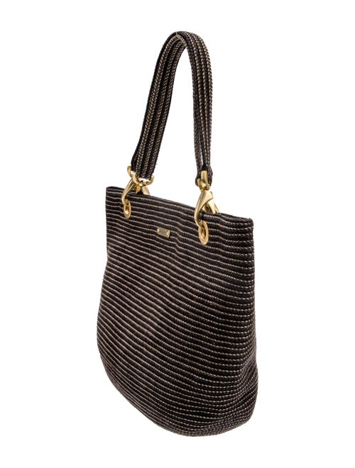 Eric Javits Canvas Top Handle Bag