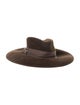 Eric Javits Fur Felt Blend Wide Brim Fedora Hat